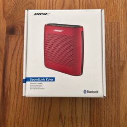 Bose SoundLink Color Red Speakers