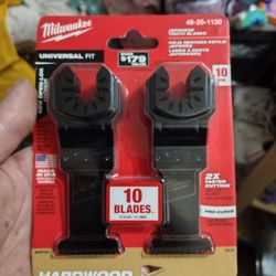 MILWAUKEE HARDWOOD MULTITOOL BLADES 
