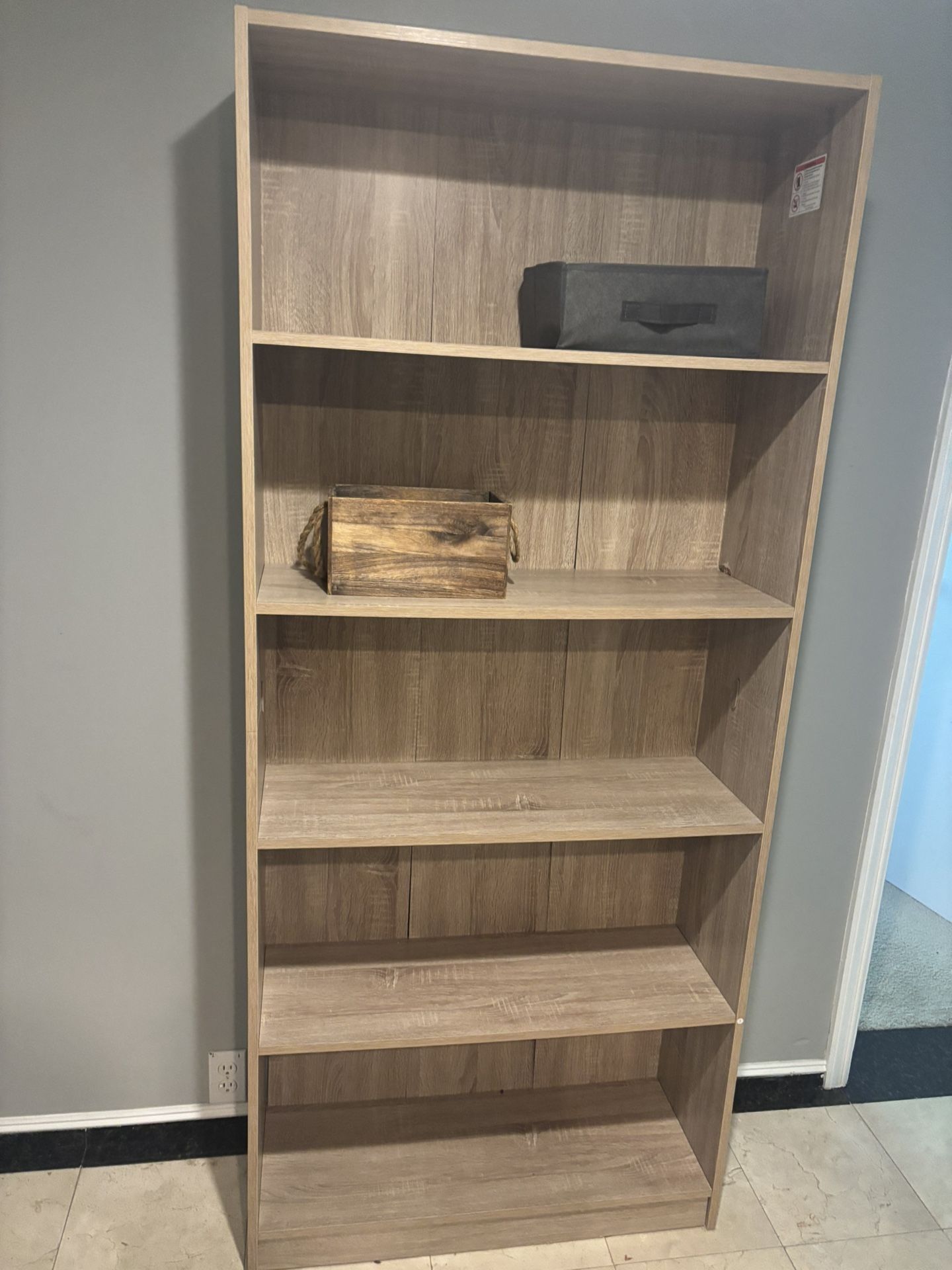 Free Grey Bookshelves