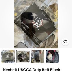 Nextbet Uscca Dury Belt Black 