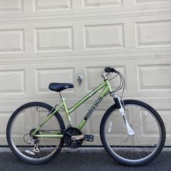 Raleigh Mojave 2.0 Women’s Mountain Bike – 16” Frame – 21-Speed – 26” Wheels - Bicycle