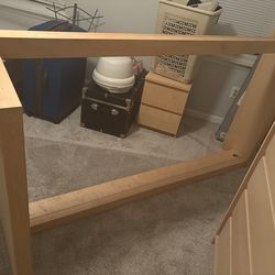 Twin-Size Bedframe & Mattress