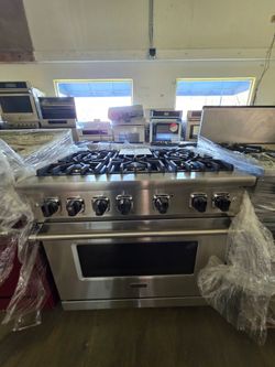 36" VIKING GAS RANGE STAINLESS STEEL