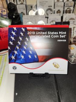 2019 US Mint Uncirculated Coin Set Denver