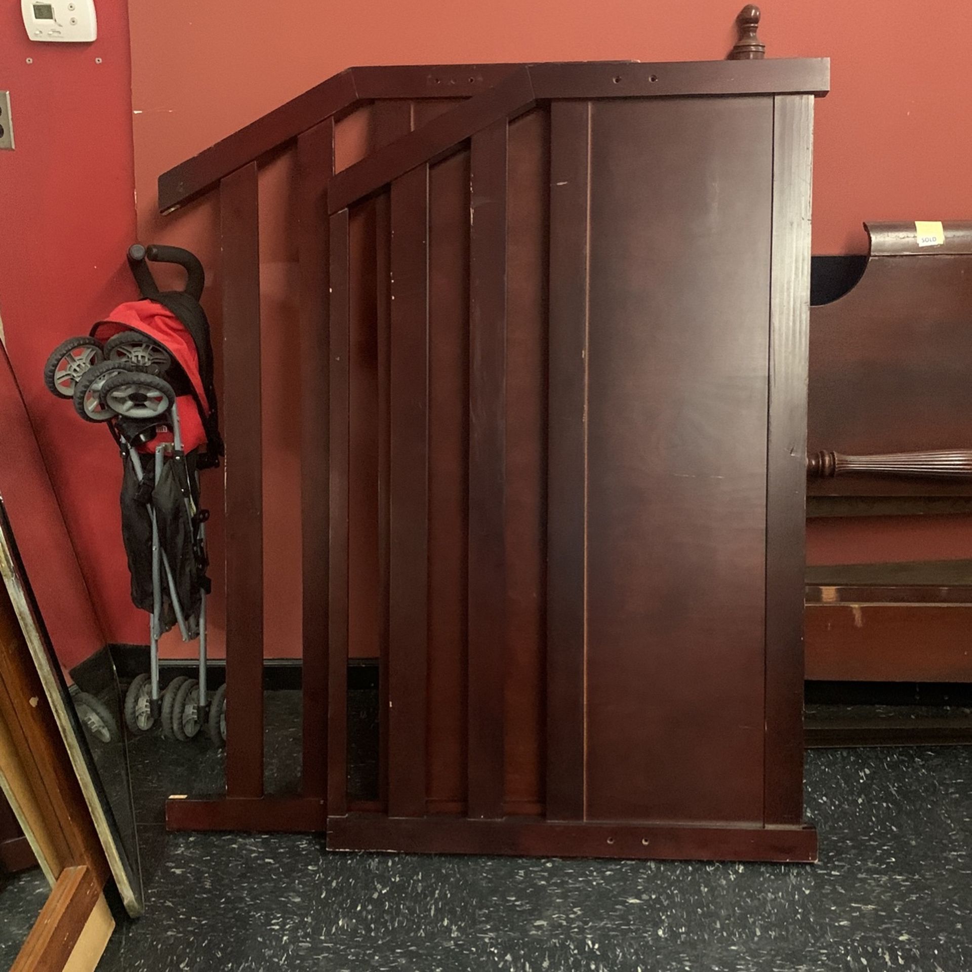 Solid Wood Bed Frame Set -full