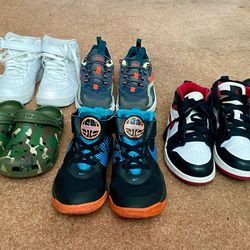 Boys Sneaker And Crocs Bundle Sizes 10c-13c