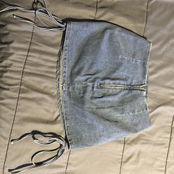 Blue Jean mini shirt