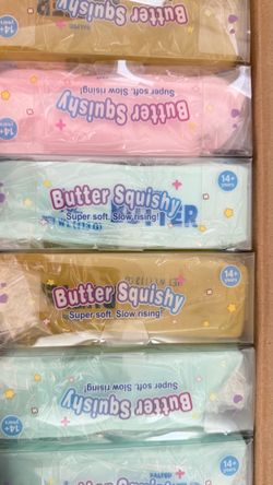 Coconut oil butter squishy