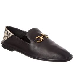 Ferragamo Logo Leather Loafer 