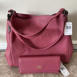 REDUCED!!! NWT Coach purse and matching wallet