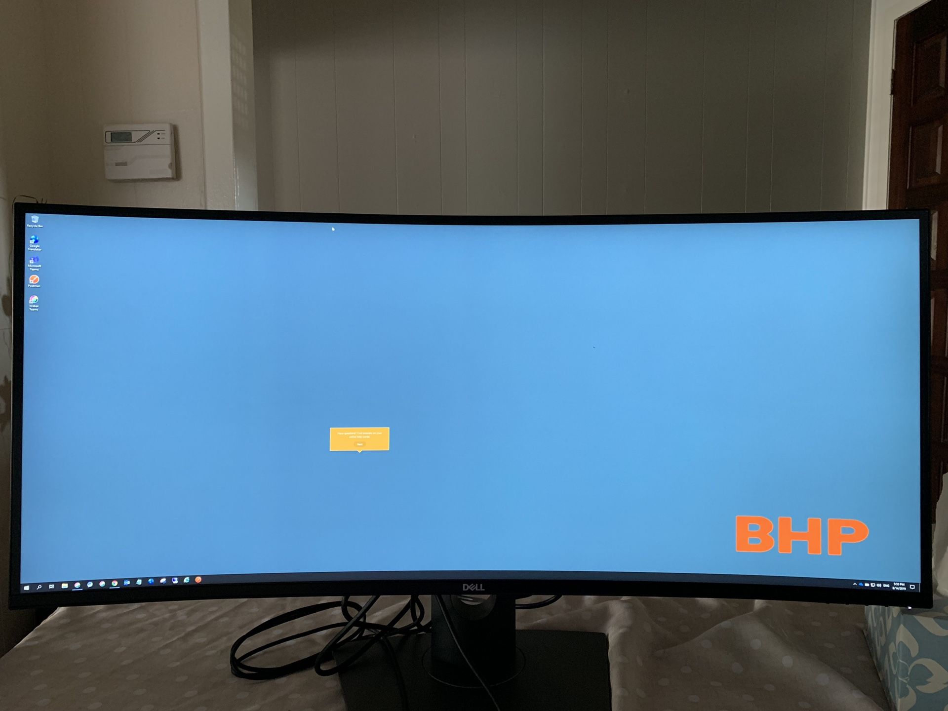 Dell 38” Curved Monitor U3818DW