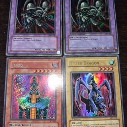 Vintage Yu Gi Oh cards