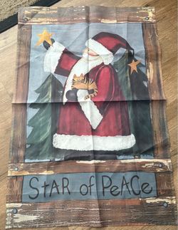 Free 2 large garden flags