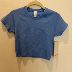 Lululemon Tech Cropped Short Sleeve 2.0