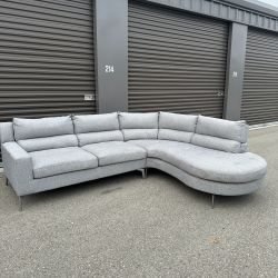 Light Grey Sectional - Free Delivery!