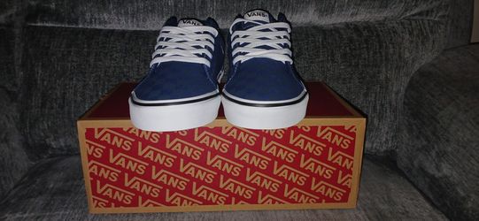 New Vans Selden Checker Dress Blues