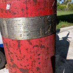 Fire Extinguisher - Vintage CO2