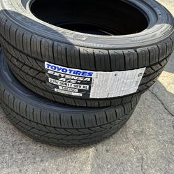 New Tire 225/50R17 Toyo Extensa AS II 98V Set Of 4 Tires Free Mount Balance installed Finance Available