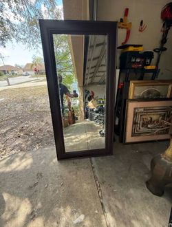 Brown mirror