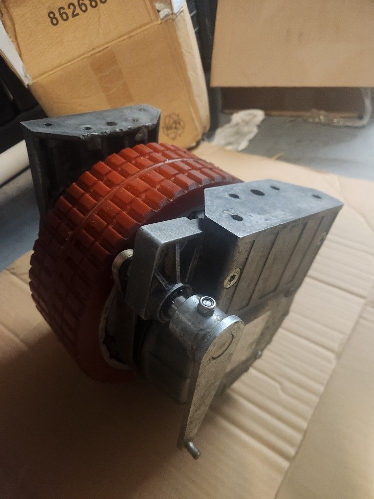 Motor & transmission Tennant floor sweeper.