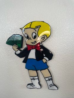 Richie rich resin wall art
