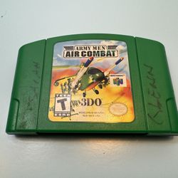 Army Men Air Combat Game Nintendo 64 