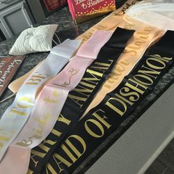 Wedding/bachelorette Items