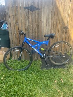 Kent 26ā Mountain Bike ā Full Suspension ā 21 Speed ā Blue