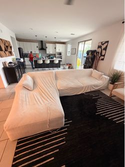 Off white couch