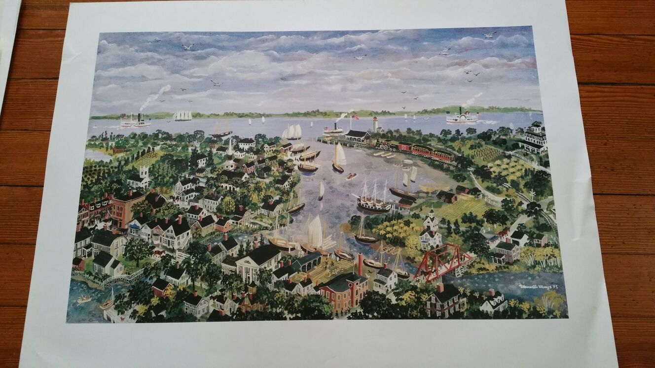 MAXWELL MAYS OLD WICKFORD PRINT