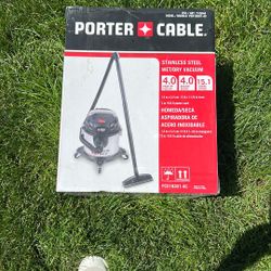 Porter Cable, Small, Wet, Dry Vacuum
