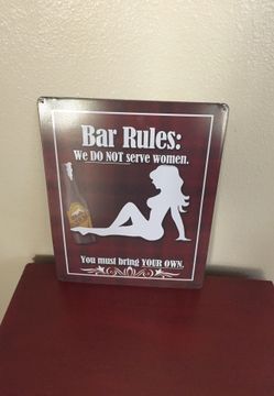 Bar sign