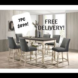 Counter height table