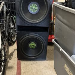 Gravity WarZone 15” Subs w/ Box