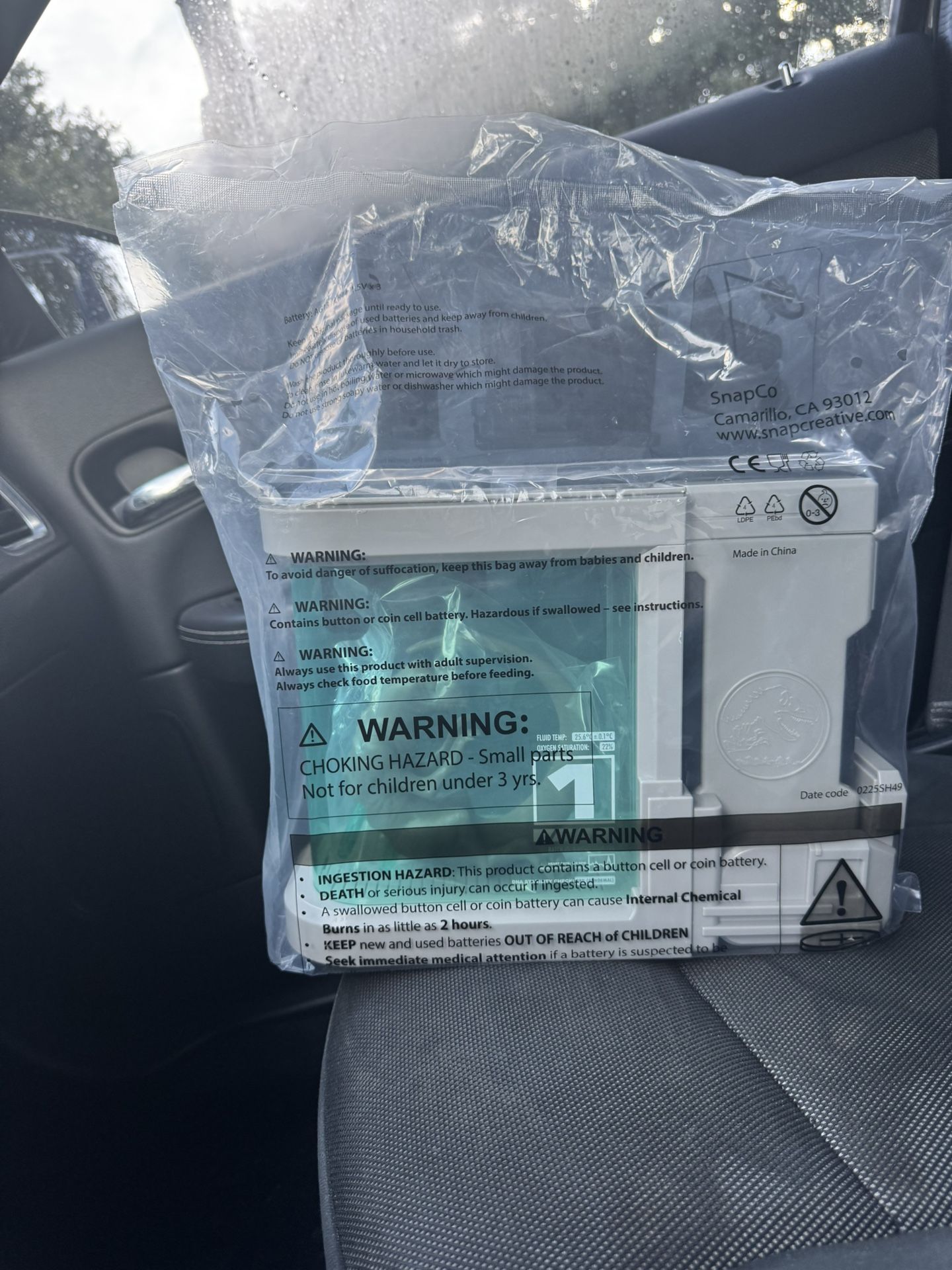Jurassic World Rebirth Popcorn & Drink Holder