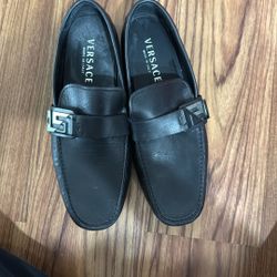 Slightly Worn Versace Dress Shoes Size 41.5 EU