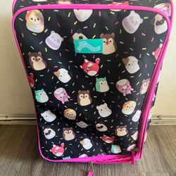 Squishmallow Girl’s Carry On Suitcase