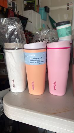 Owala Insulated Travel Tumbler – Lot of 3