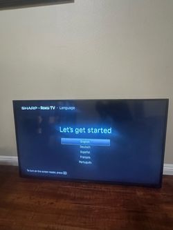 FREE 55” TV (Sharp) Glitching Screen