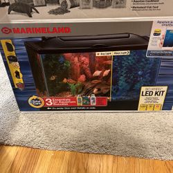Fish Tank With Lid & Filters