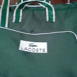 Lacoste travel bag like new!