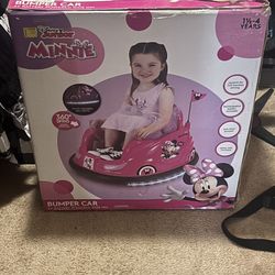 Minnie Bumper Car NEW IN BOX NEVER OPENED
