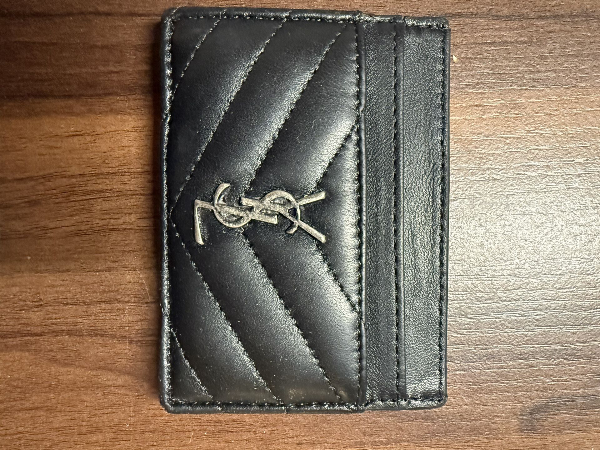 Used YSL Card Wallet