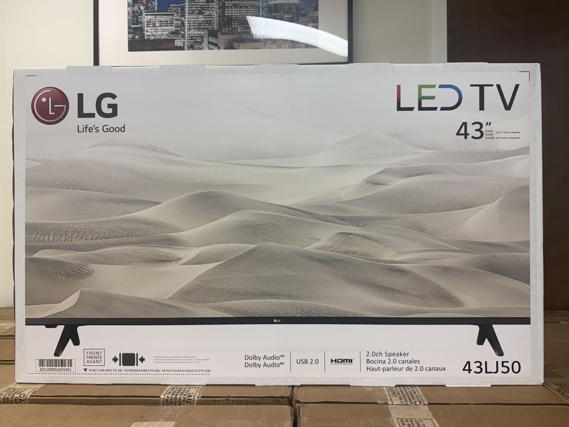 43” LG TV’S (non-smart)