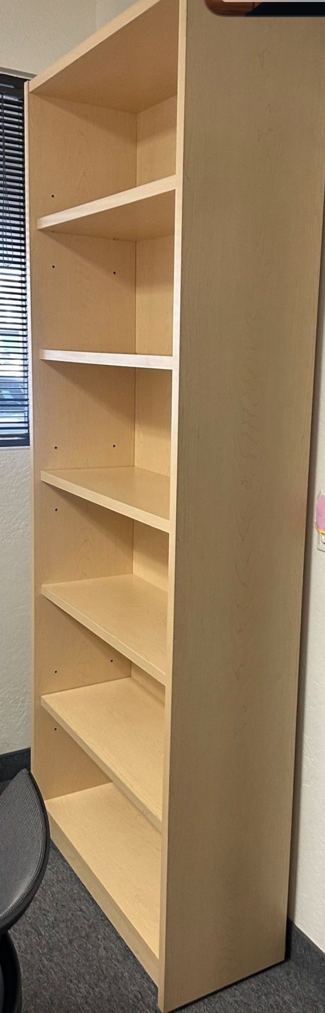 Solid Heavy Duty Commercial Grade Bookshelves Bookcases 36”x14”x88” H (2 )