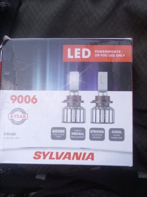 New Sylvania LED Headlights/Fog 9006 And H11