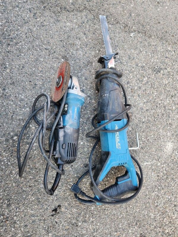 Hercules Grinder And Sawzall