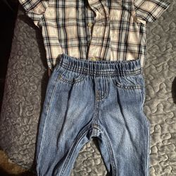 Trajesito De Jeans Cn Camisa 