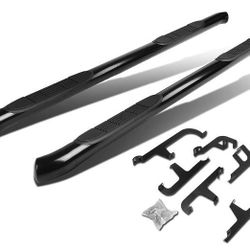 LA Zona Auto Parts 2011 To 2024 Dodge Durango Nerf Bar Estribos Side Step Running Boards Black
