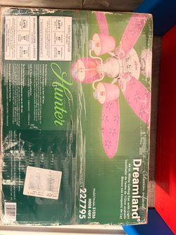 Hunter Dreamland Ceiling Fan with Light vintage